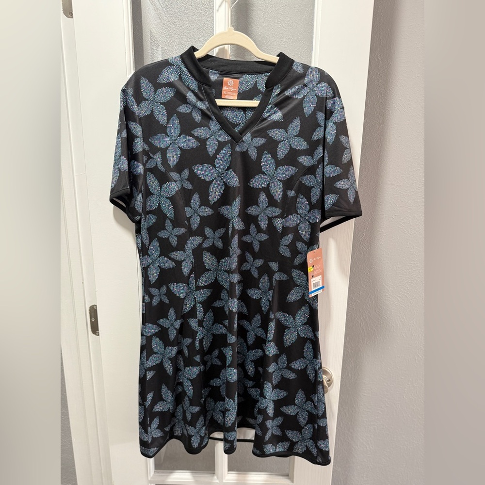 NWT Ben Hogan Women's Pixel Floral Dress - Picture 3 of 9